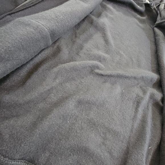 True Religion Full Zip Hoodie Men's XL NWT Black Long Sleeve Gold Sleeve - Picture 12 of 15